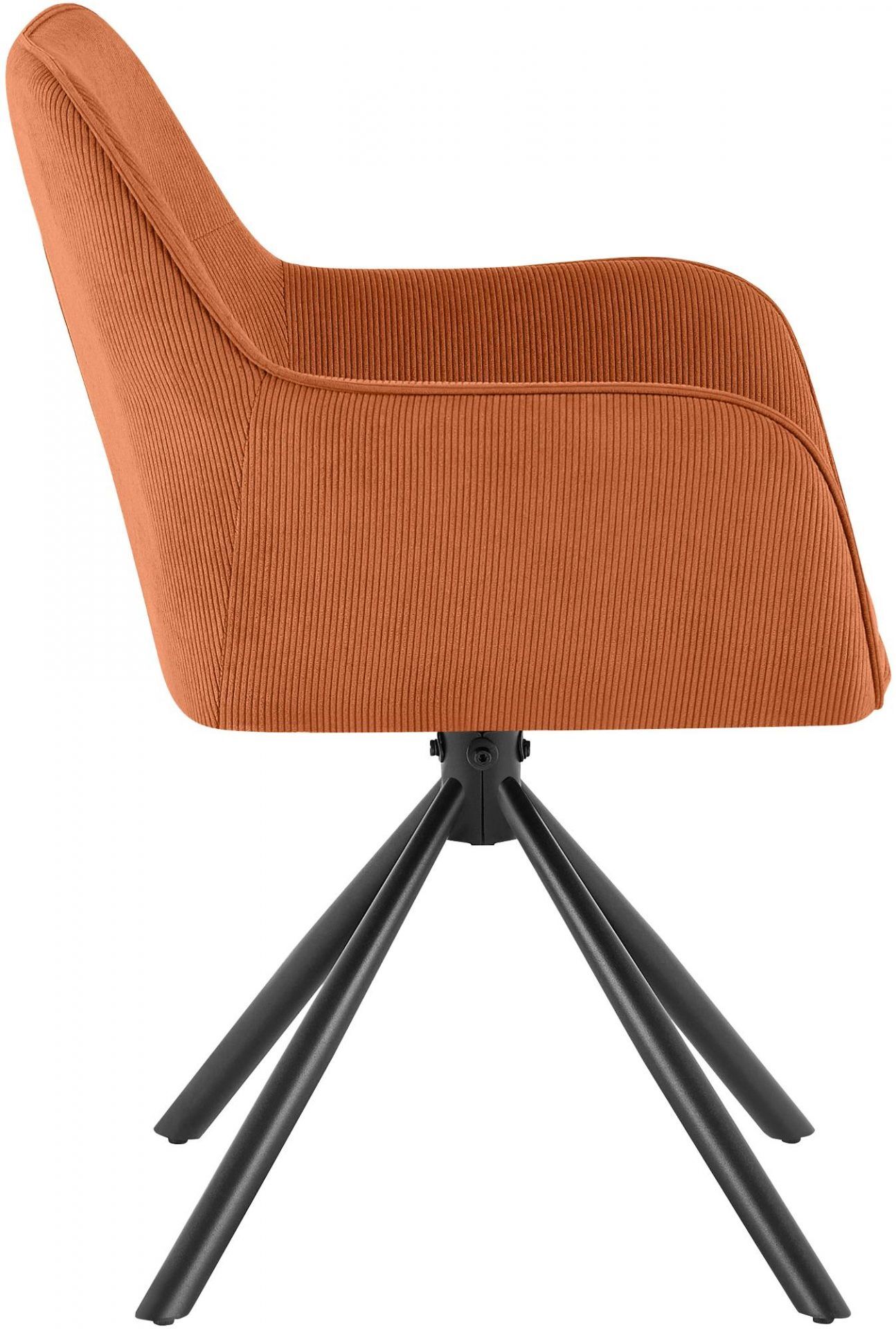 Stuhl Tipton Cord, orange