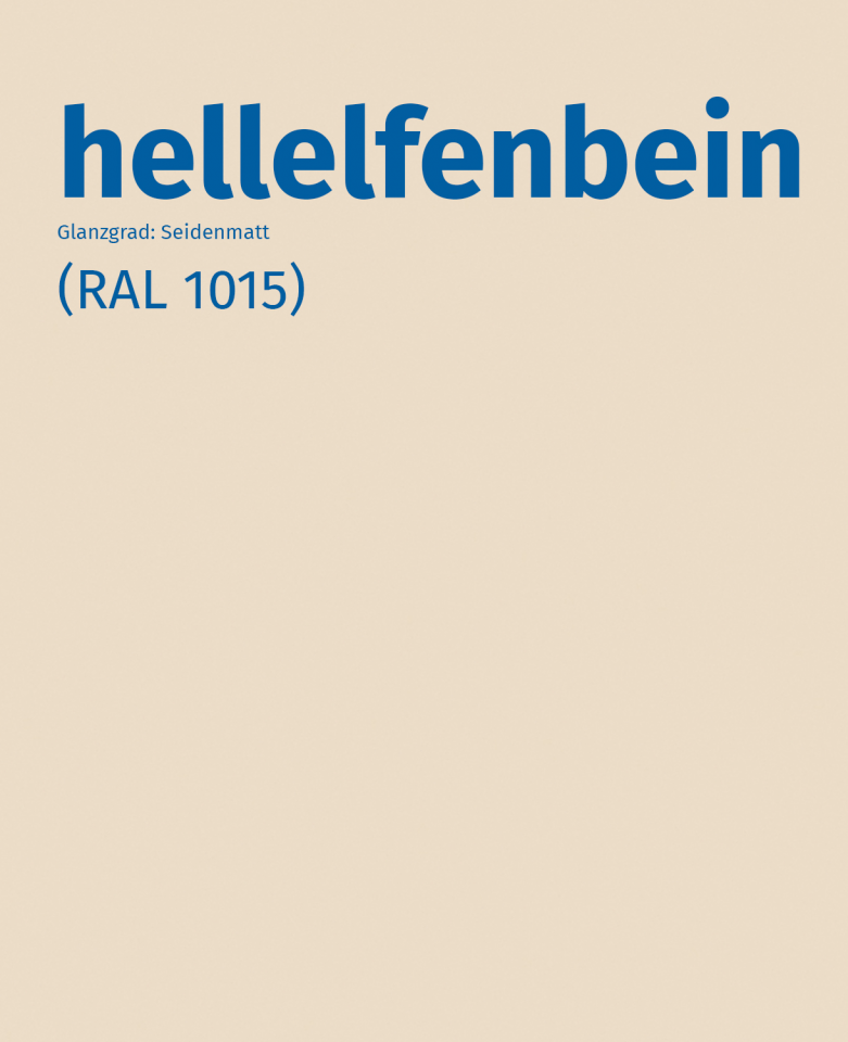 Remmers Deckfarben-Set S, Hellelfenbein