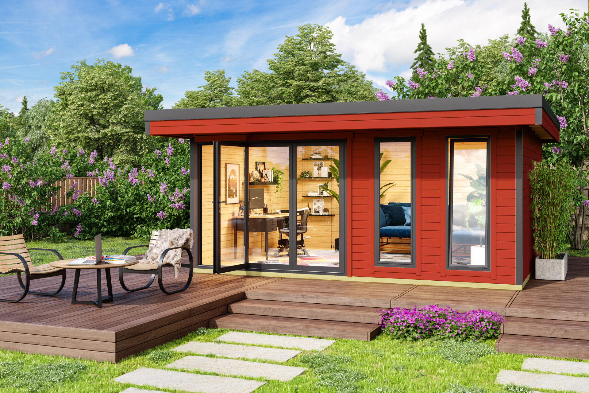 Lasita Maja Gartenhaus Domeo 8