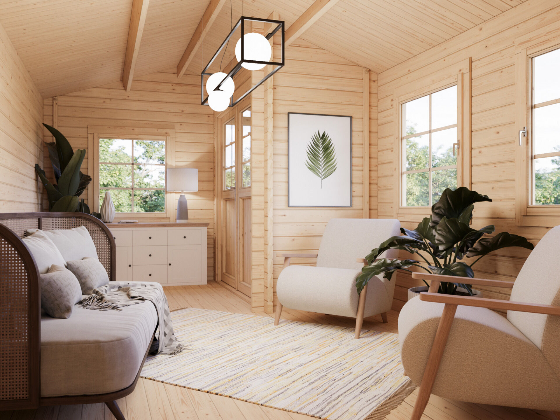 Palmako Gartenhaus Susanna 12,4 m²