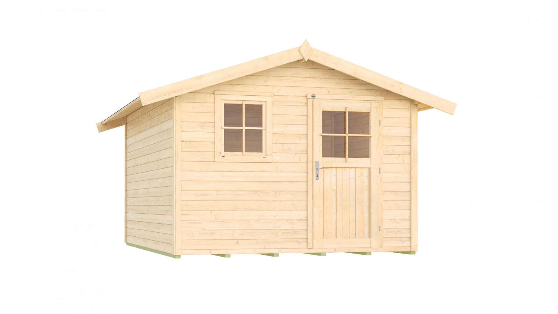 weka Gartenhaus 123 - 3,8x3,2m