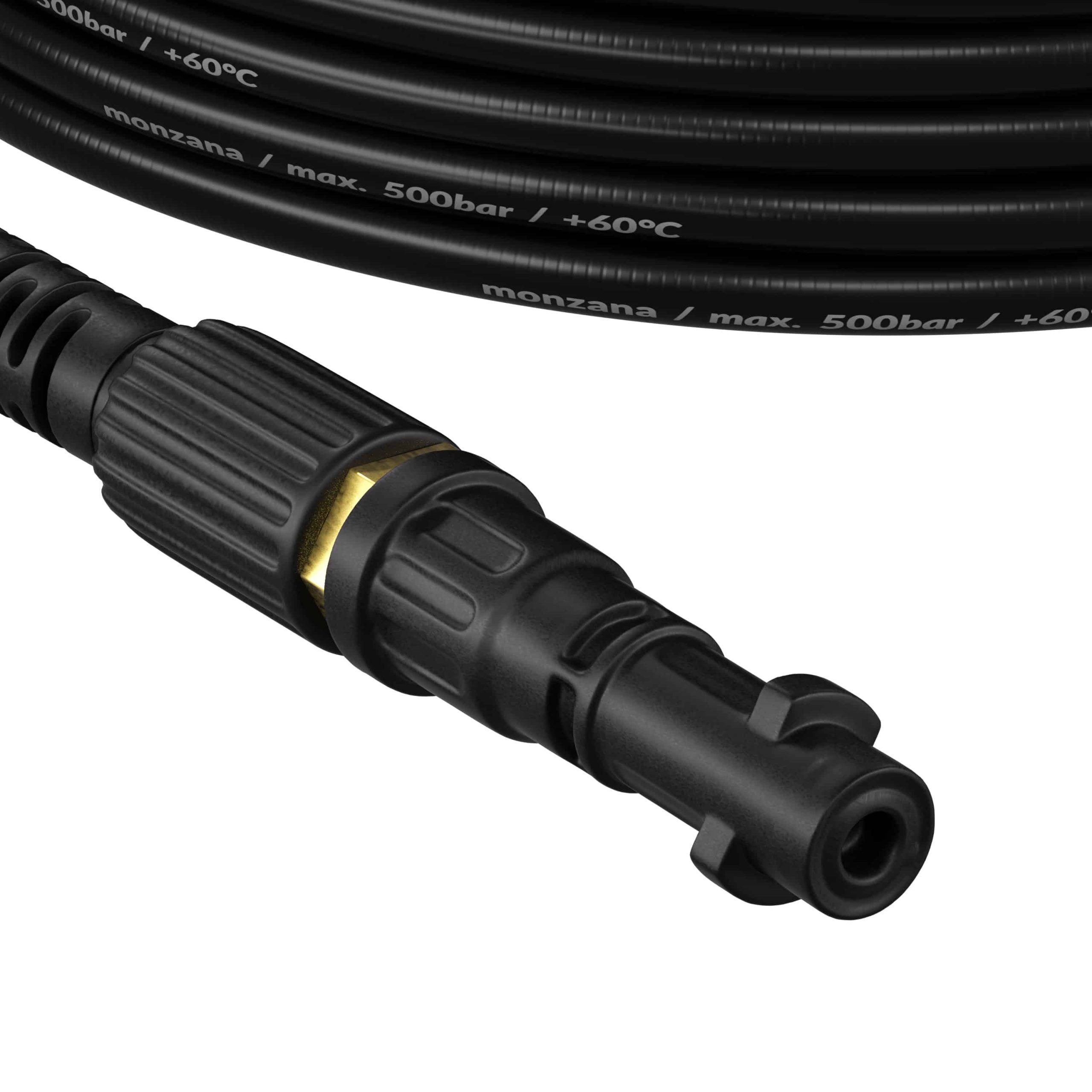 Rohrreinigungsset Premium 5-tlg Schwarz 30m