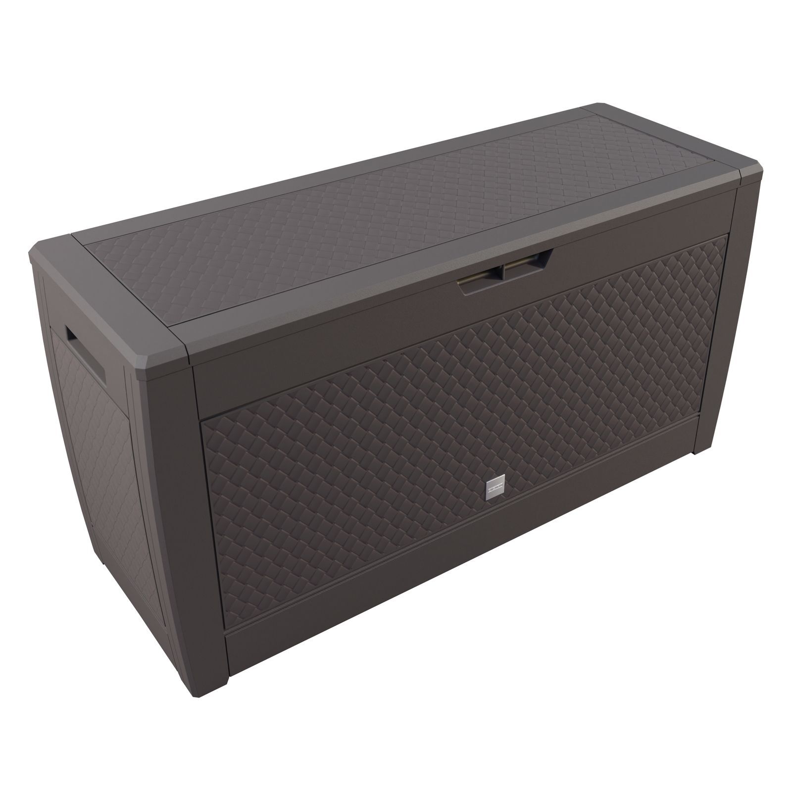 Gartenbox Matuba 310L Braun Flechtoptik wasserdicht