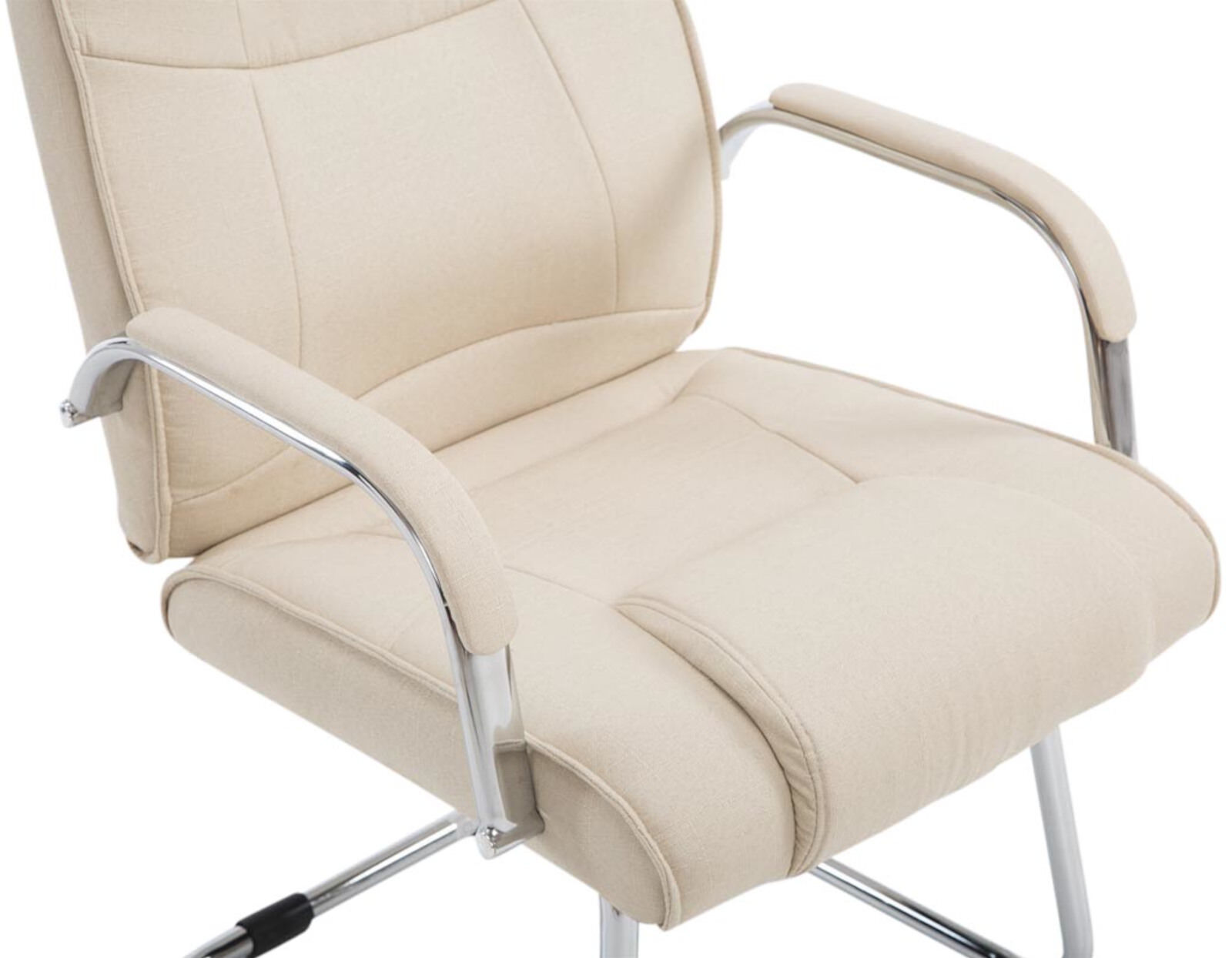 2er Set Stühle Attila Stoff, creme