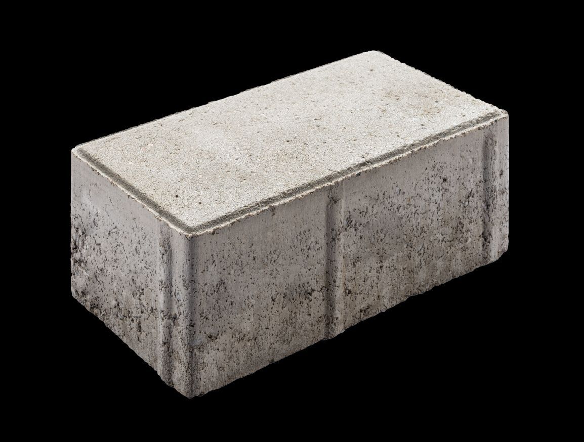 SET bis 10qm Fundament "rechteck grau 6 cm"