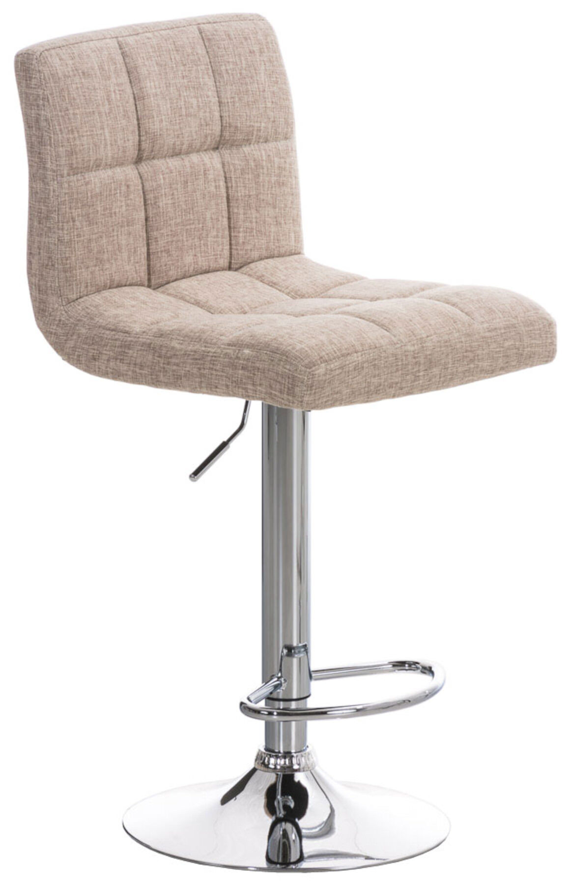 2er Set Barhocker Peru STOFF C, creme