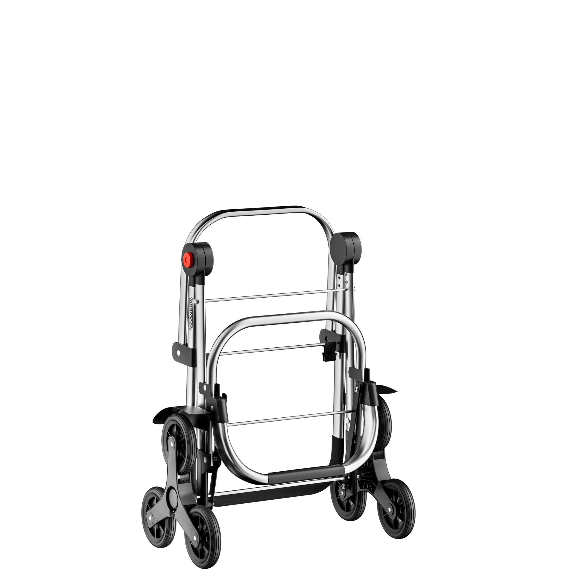 Einkaufstrolley Treppensteiger Grau