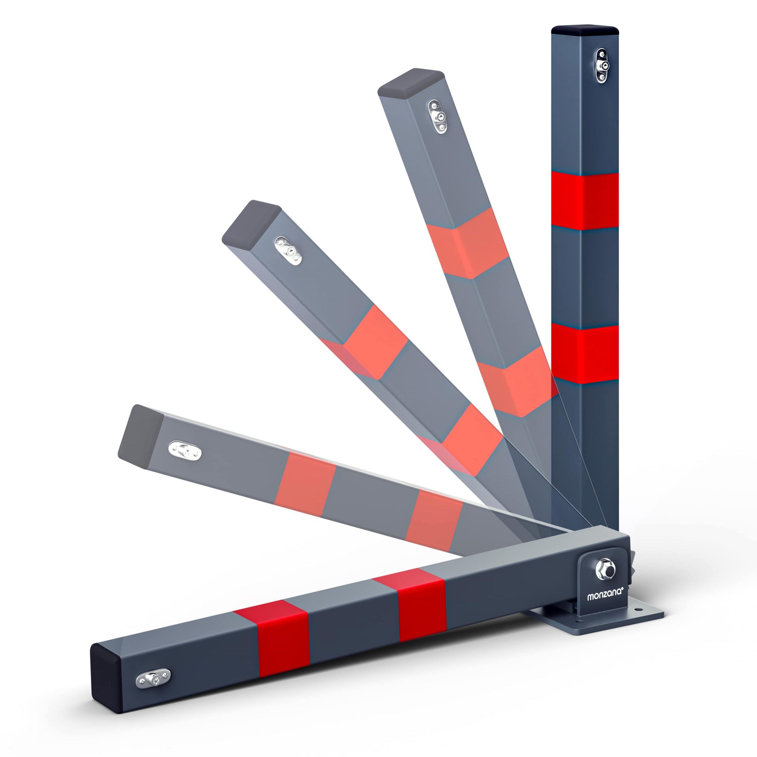 Parkplatzsperre 5x5x65cm inkl Schlüssel