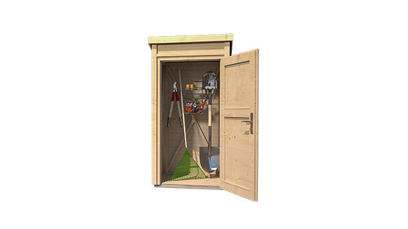 weka Elementhaus 367 Gartenhaus 1,1x1,1m