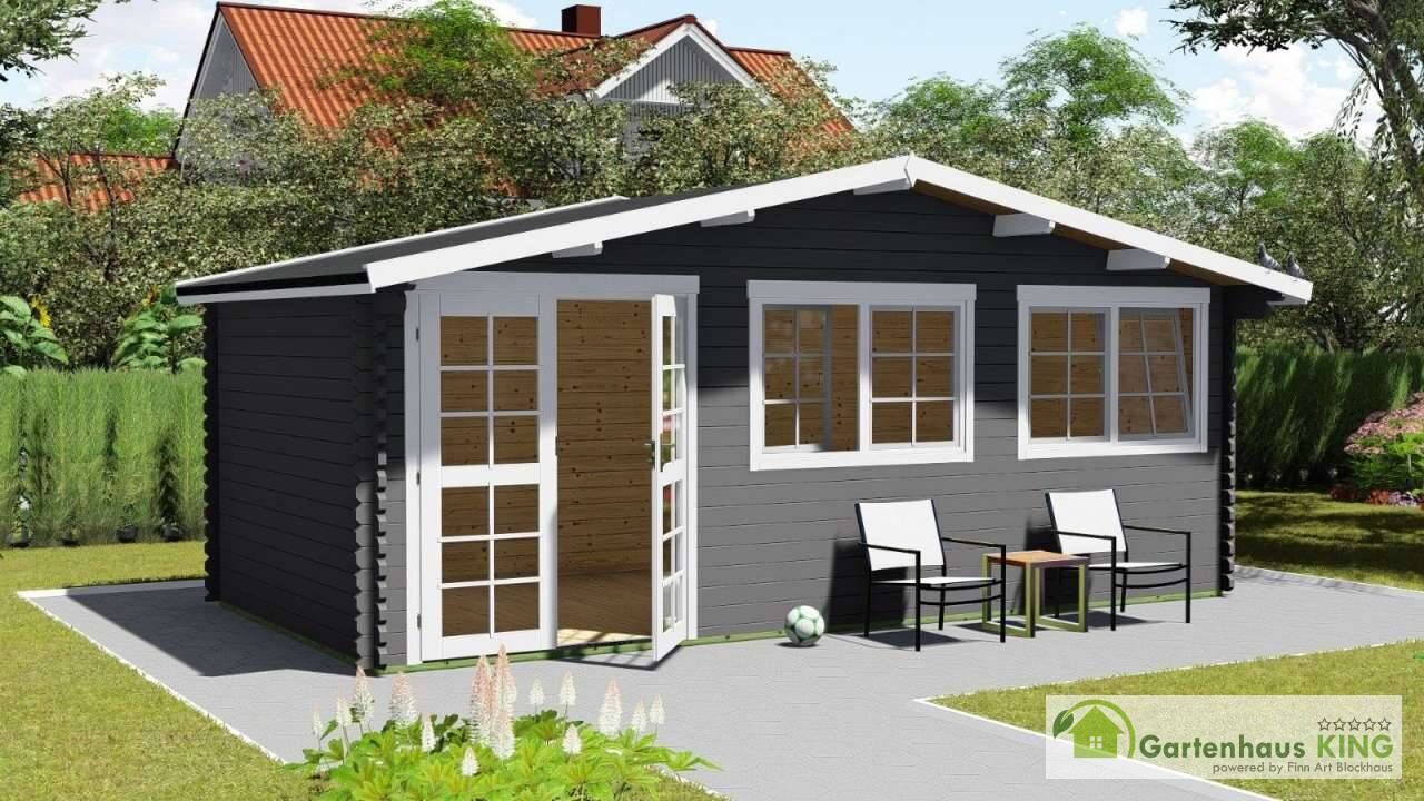 Gartenhaus Norwegen 52 und 53 seitlich links