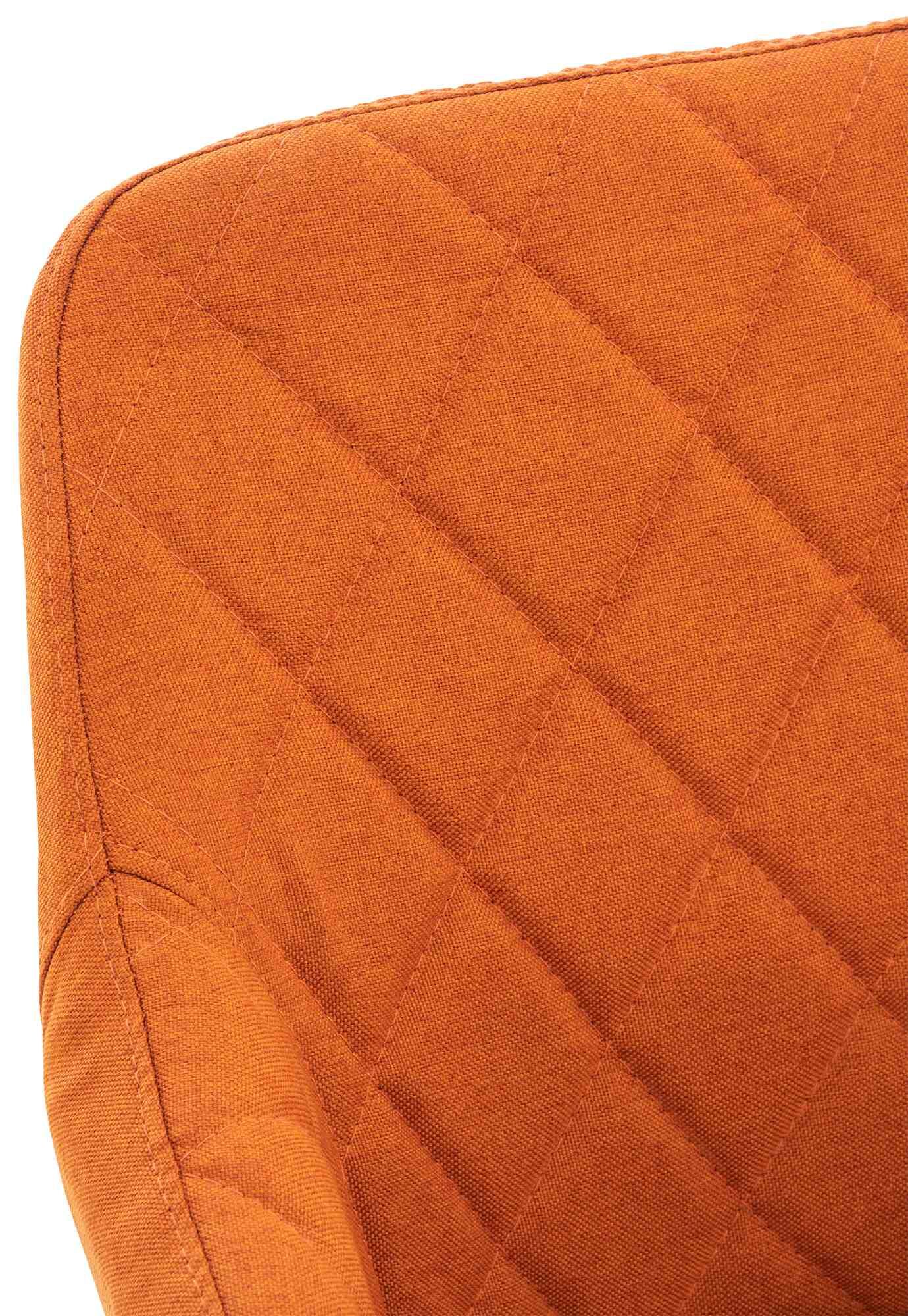 2er Set Esszimmerstuhl Shila Stoff, orange