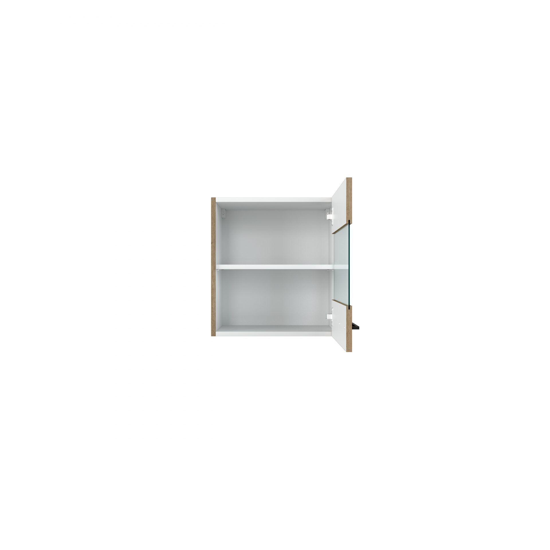 Glas-Hängeschrank CARA 50x55 cm