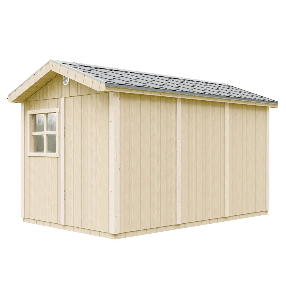 Gartenhaus Polly 2 mit LP® SmartSide® M914 – 236 x 368 cm – 9 m2