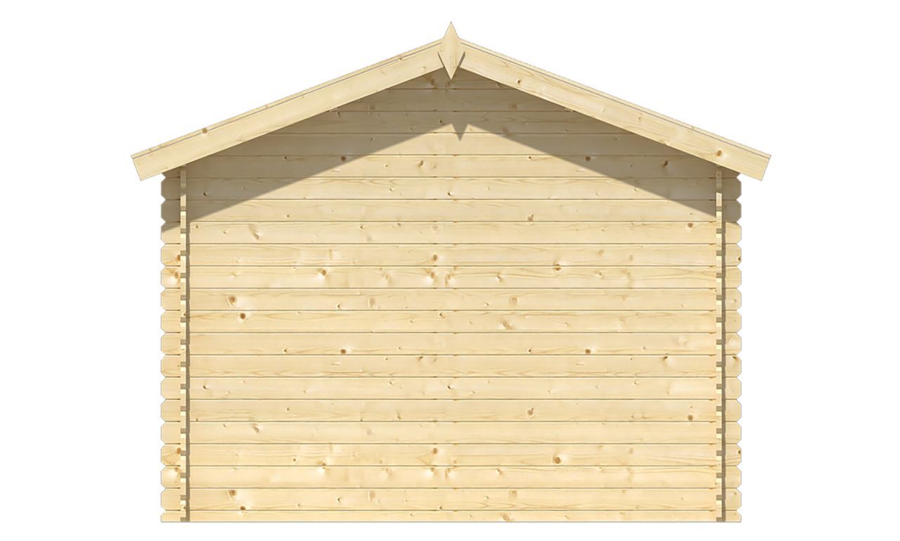 Blockhütte Gartenhaus Björn