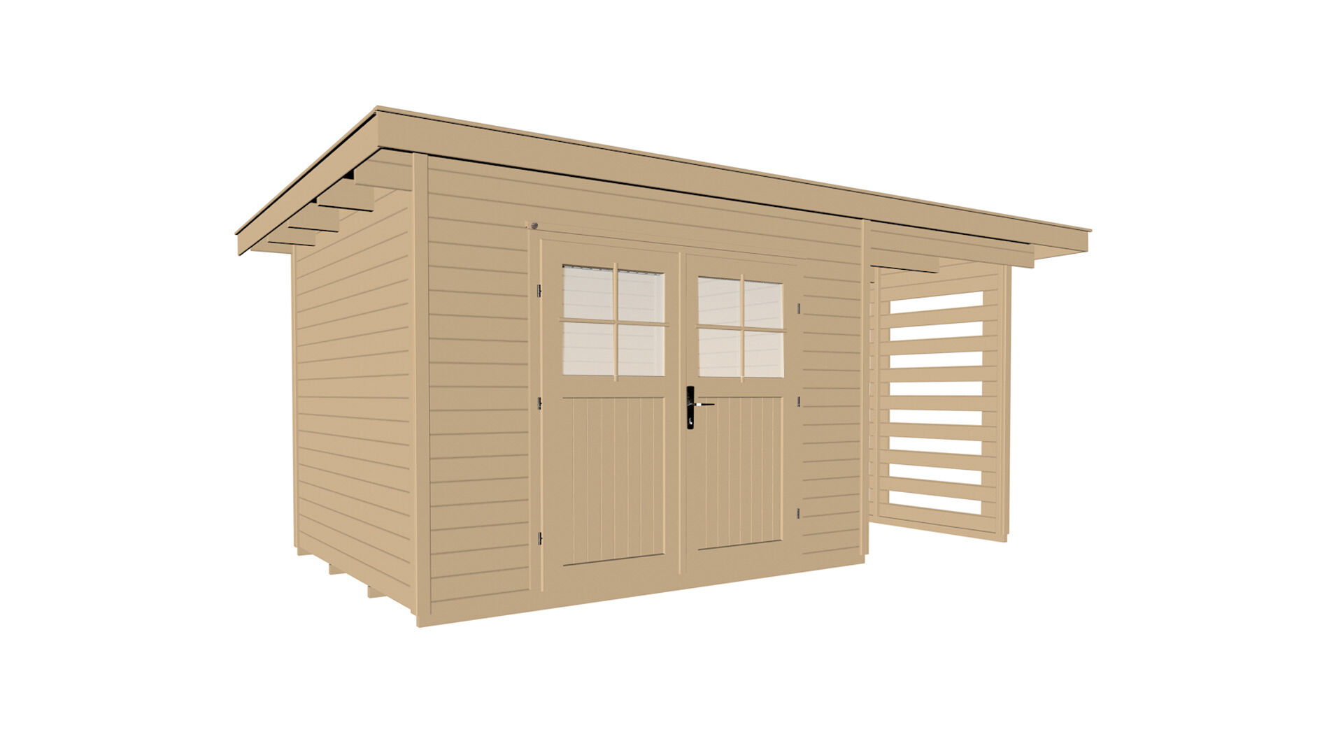weka Gartenhaus 179 A 4,3x3,1m