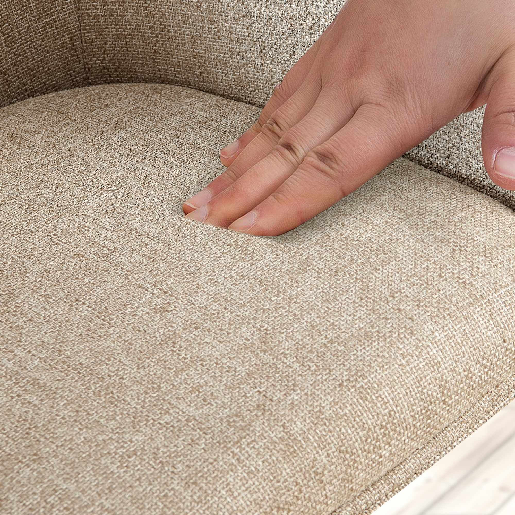 Stuhl Tipton Stoff, taupe