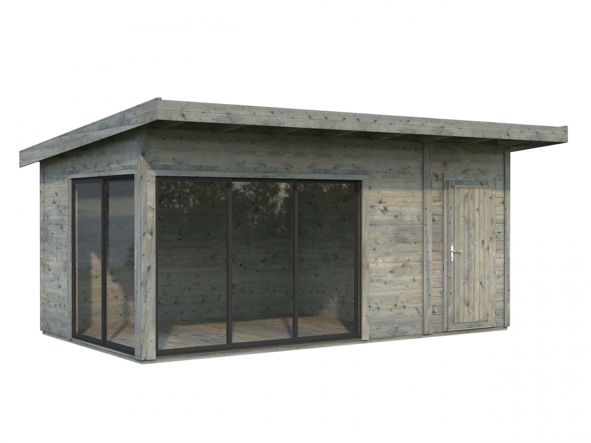 Palmako Pultdach Gartenhaus Andrea 15,2 m² Slide