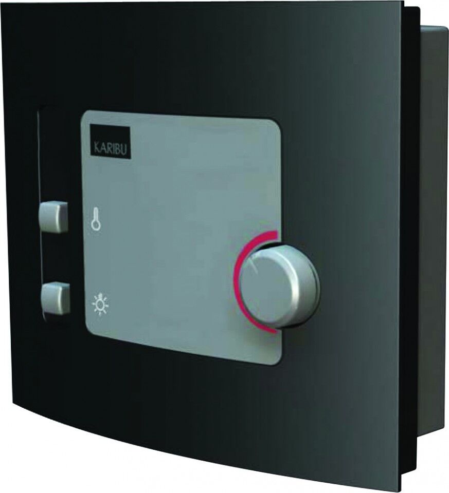 Saunaofen 3,6 kW Plug&Play mit ext. Steuerung Modern und Steinen