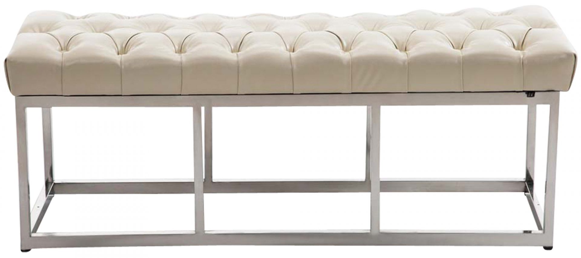Sitzbank Amun Kunstleder E120, creme