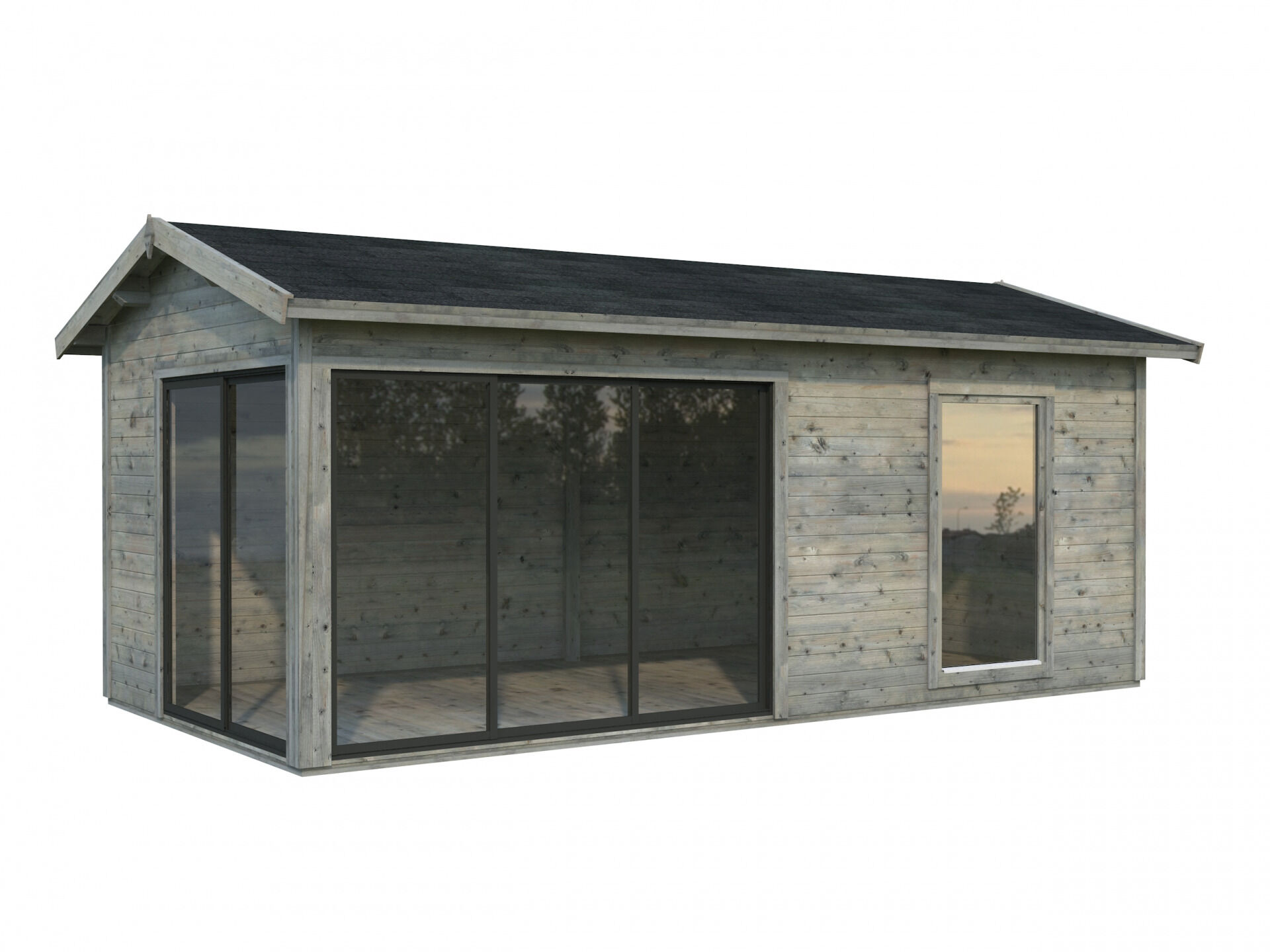 Palmako Gartenhaus Amanda 17,1 m² Slide