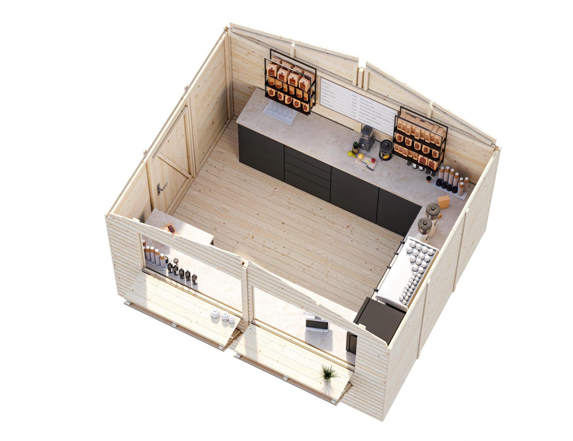 Palmako Marktstand Stella 8,2 m²