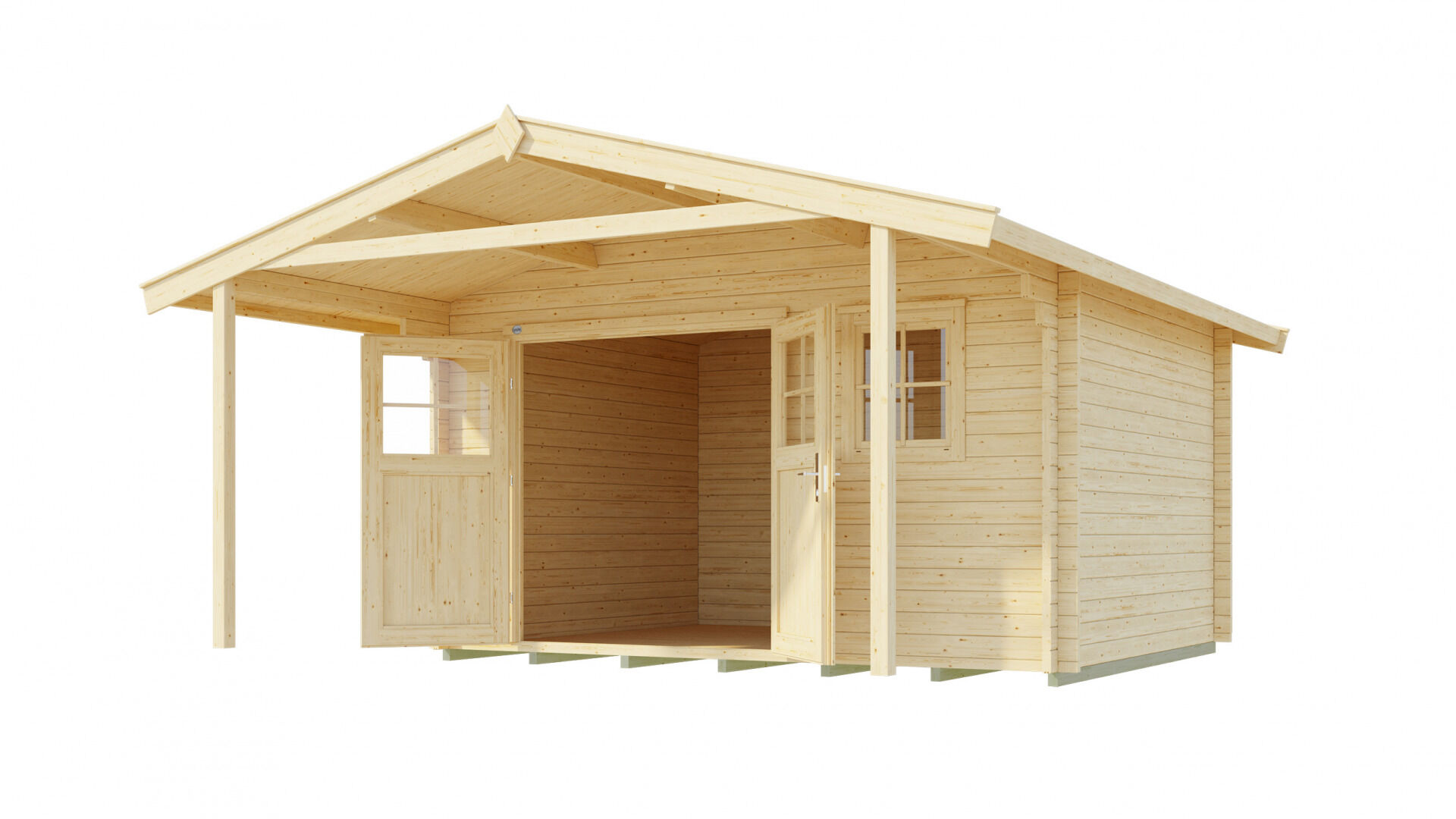 weka Gartenhaus 136 A 4,6x5,9m