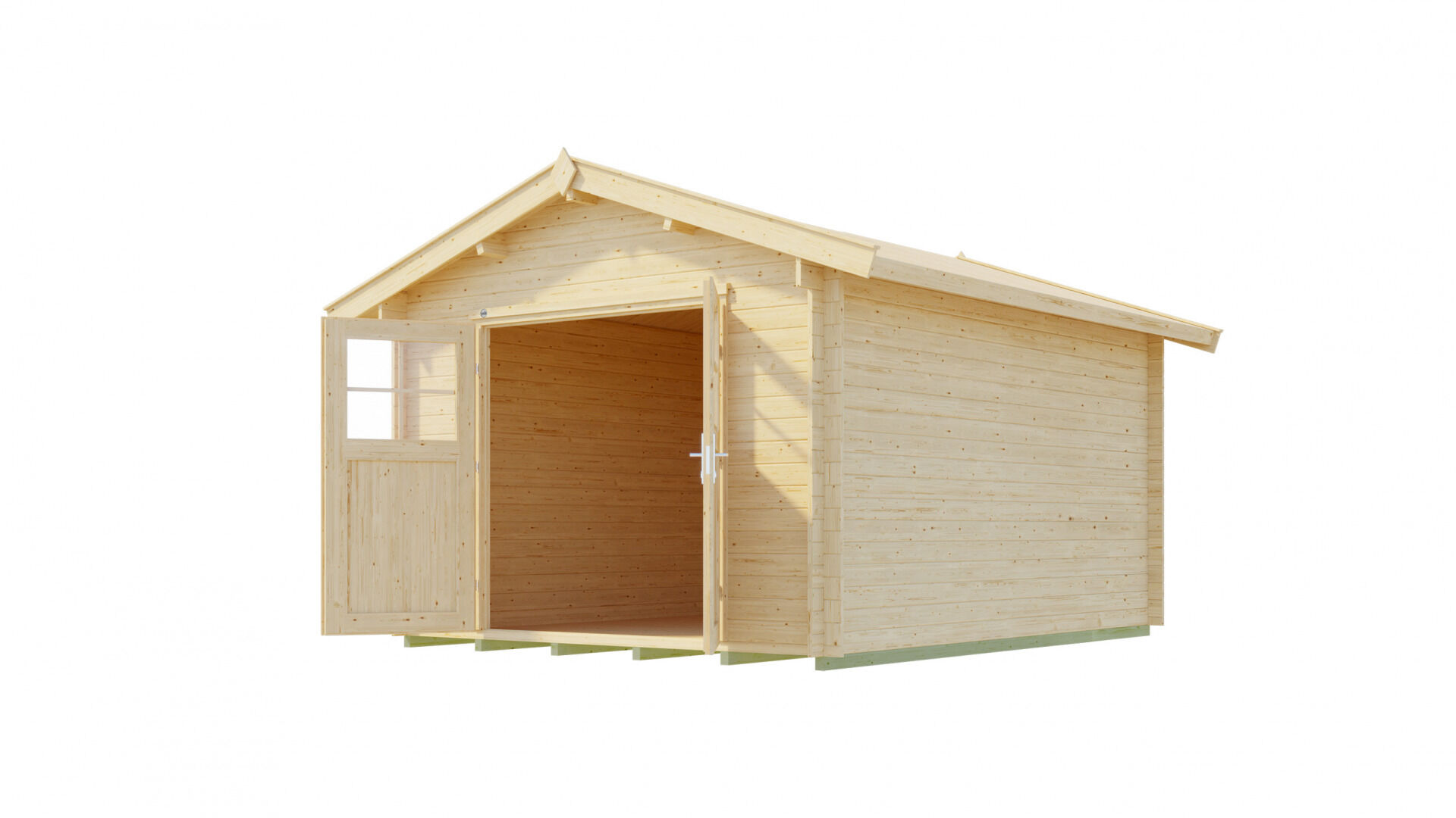 weka Gartenhaus Premium28 DT 3,8x4,1m