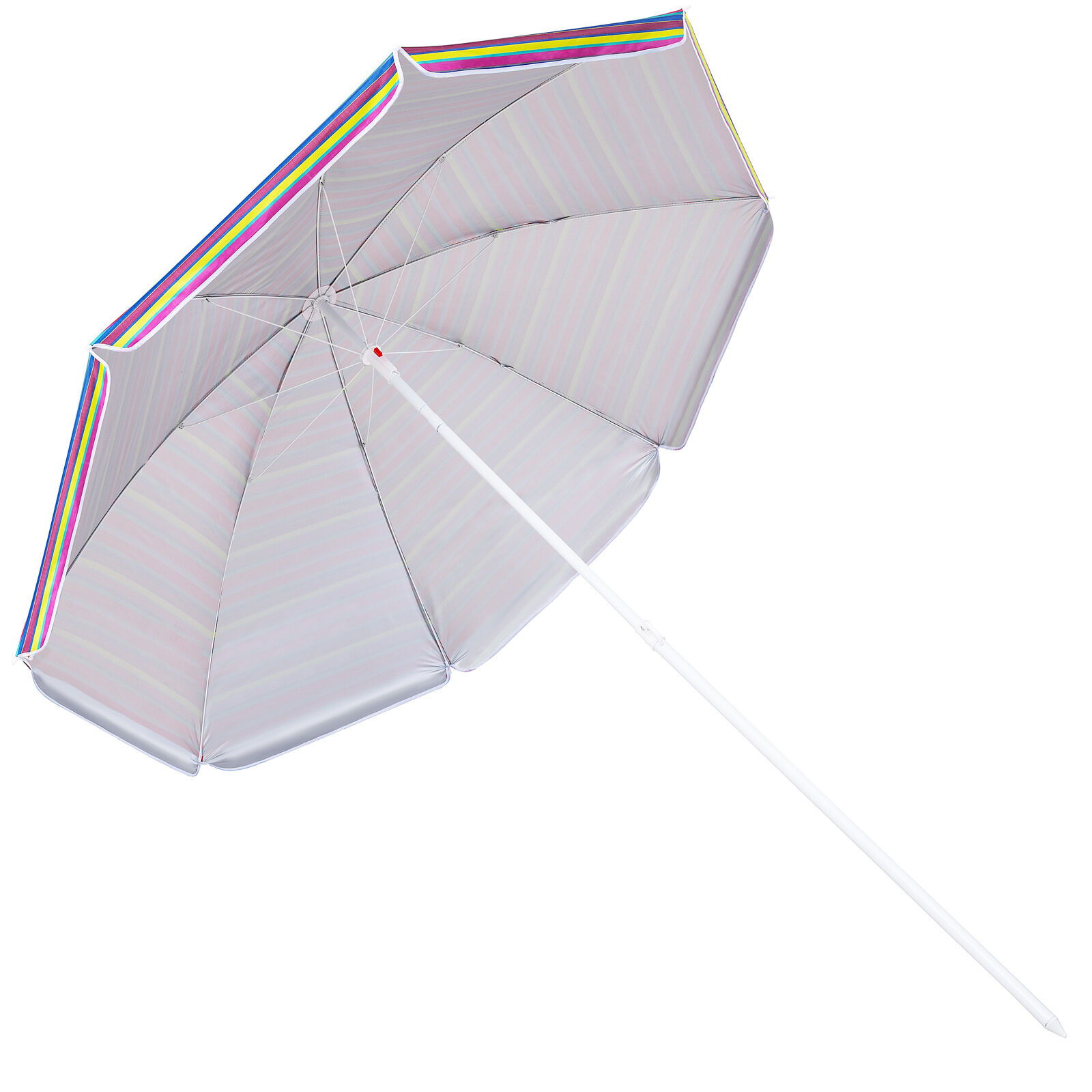 Sonnenschirm Crete Bunt 200cm UV-Schutz 50+ Neigefunktion