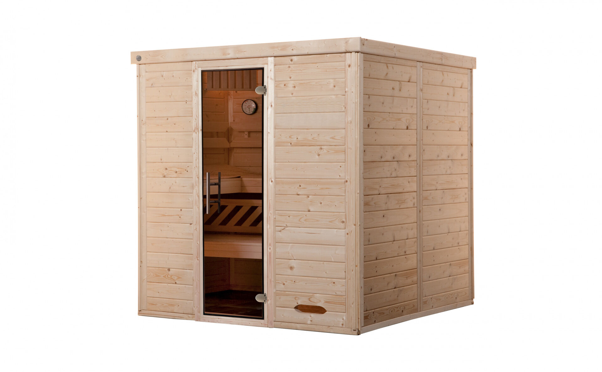 weka Design-Sauna KEMI 2, ohne Ofen, ohne Beleuchtung