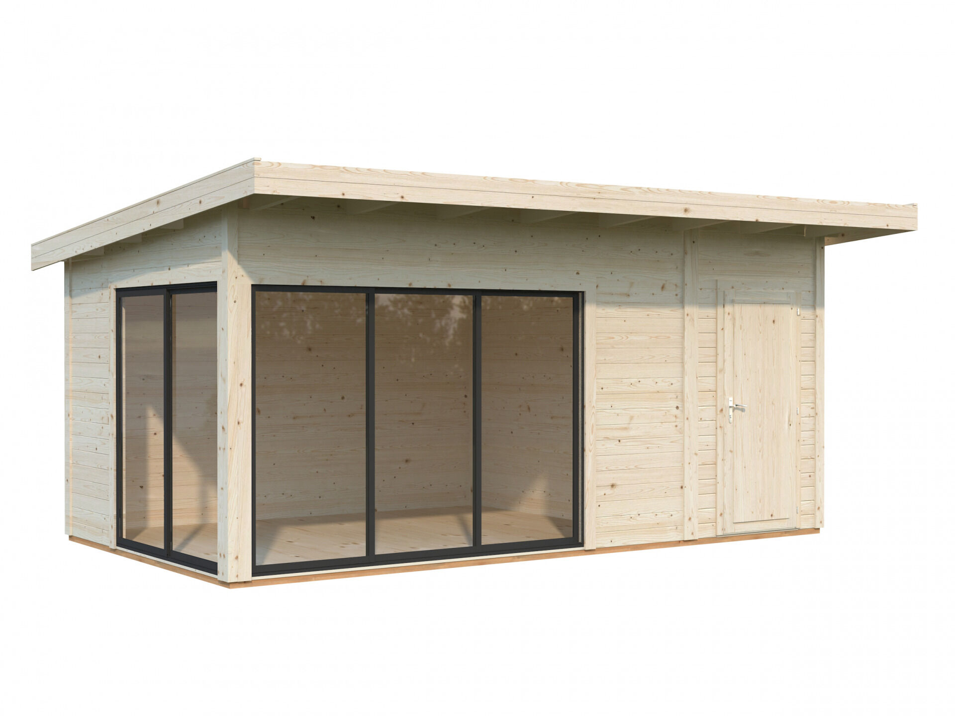 Palmako Pultdach Gartenhaus Andrea 15,2 m² Slide