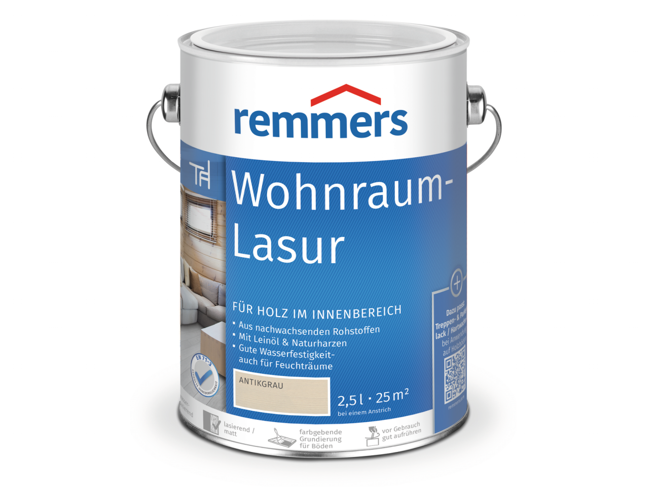 Remmers Wohnraum-Lasur 2.5 l
