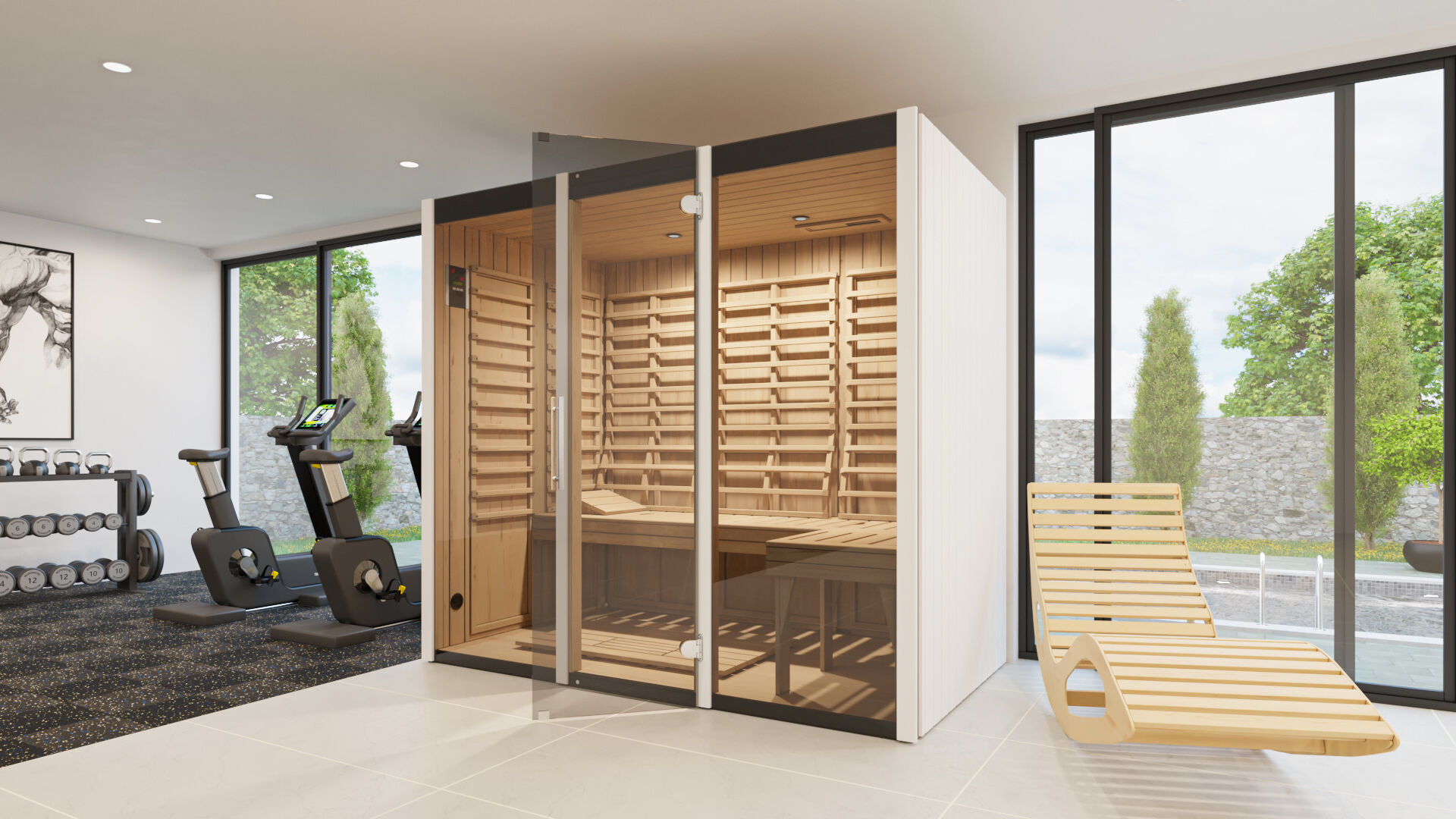 weka Infrarotkabine OSBY 2