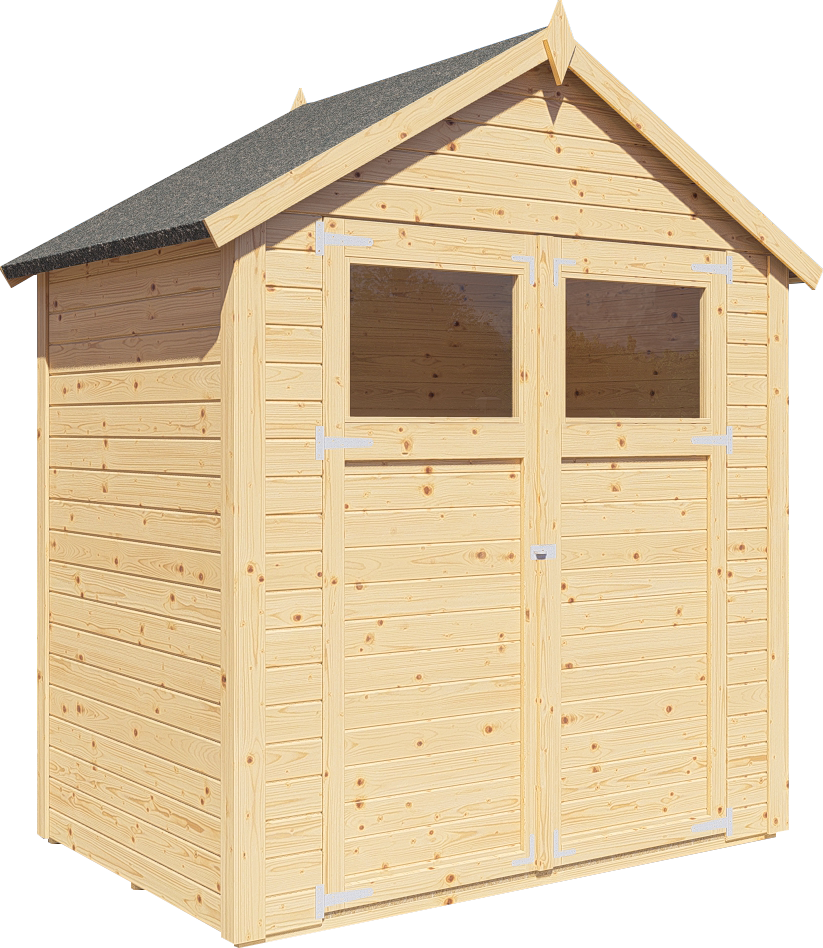 Gartenhaus Sylt 1 naturbelassen 180 x 120 cm