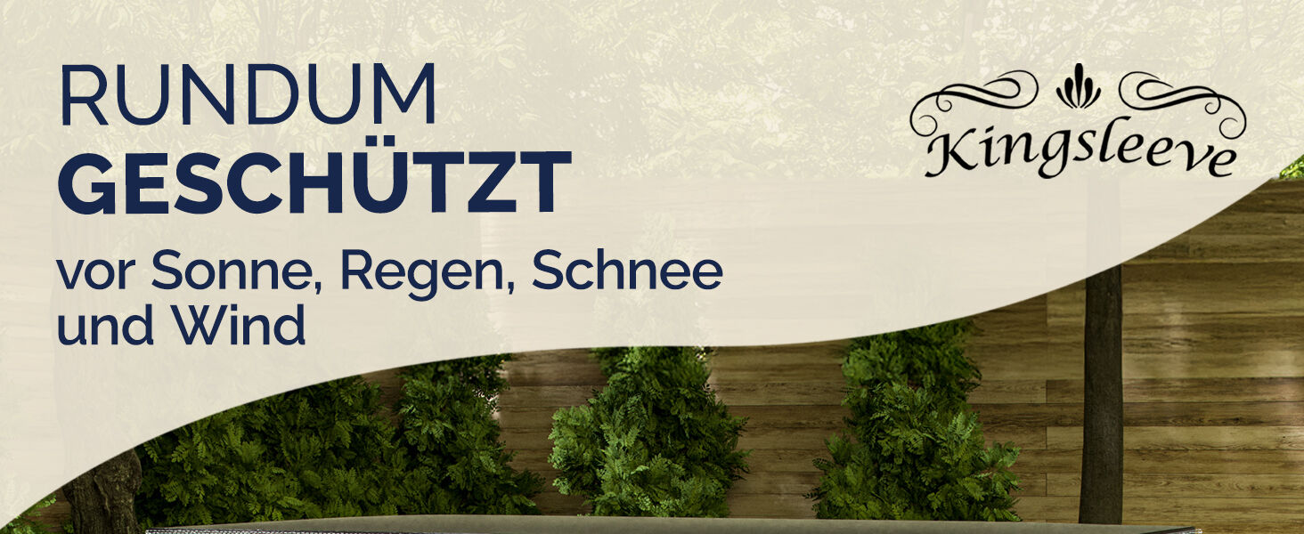 Abdeckplane Bierzeltgarnitur Anthrazit 180x90x74cm 8000mm Wassersäule