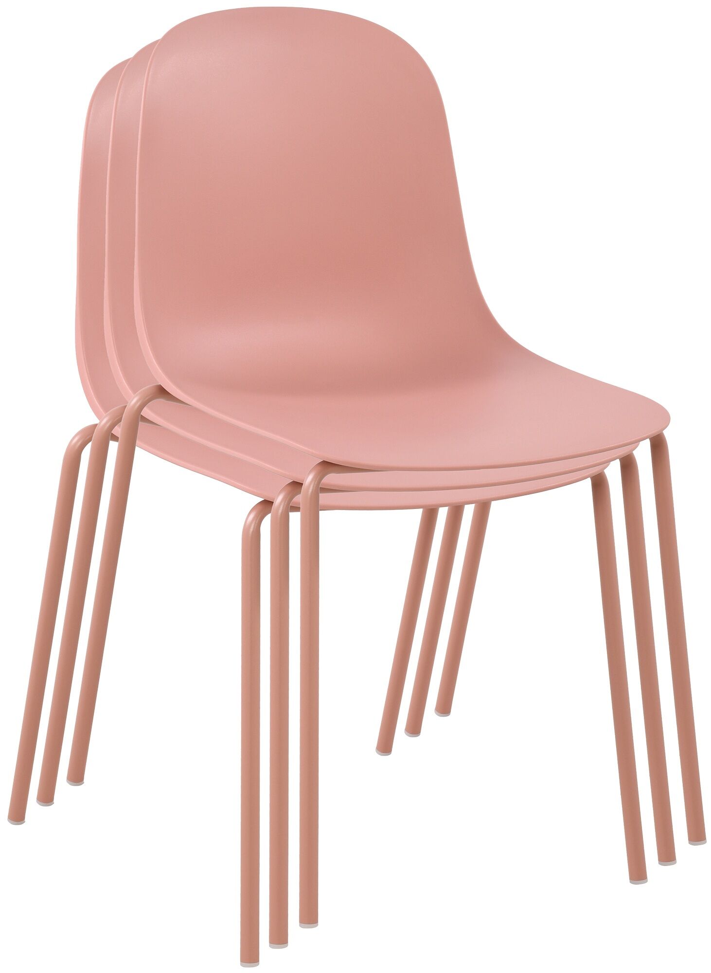 2er Set Stuhl Hardin, pink