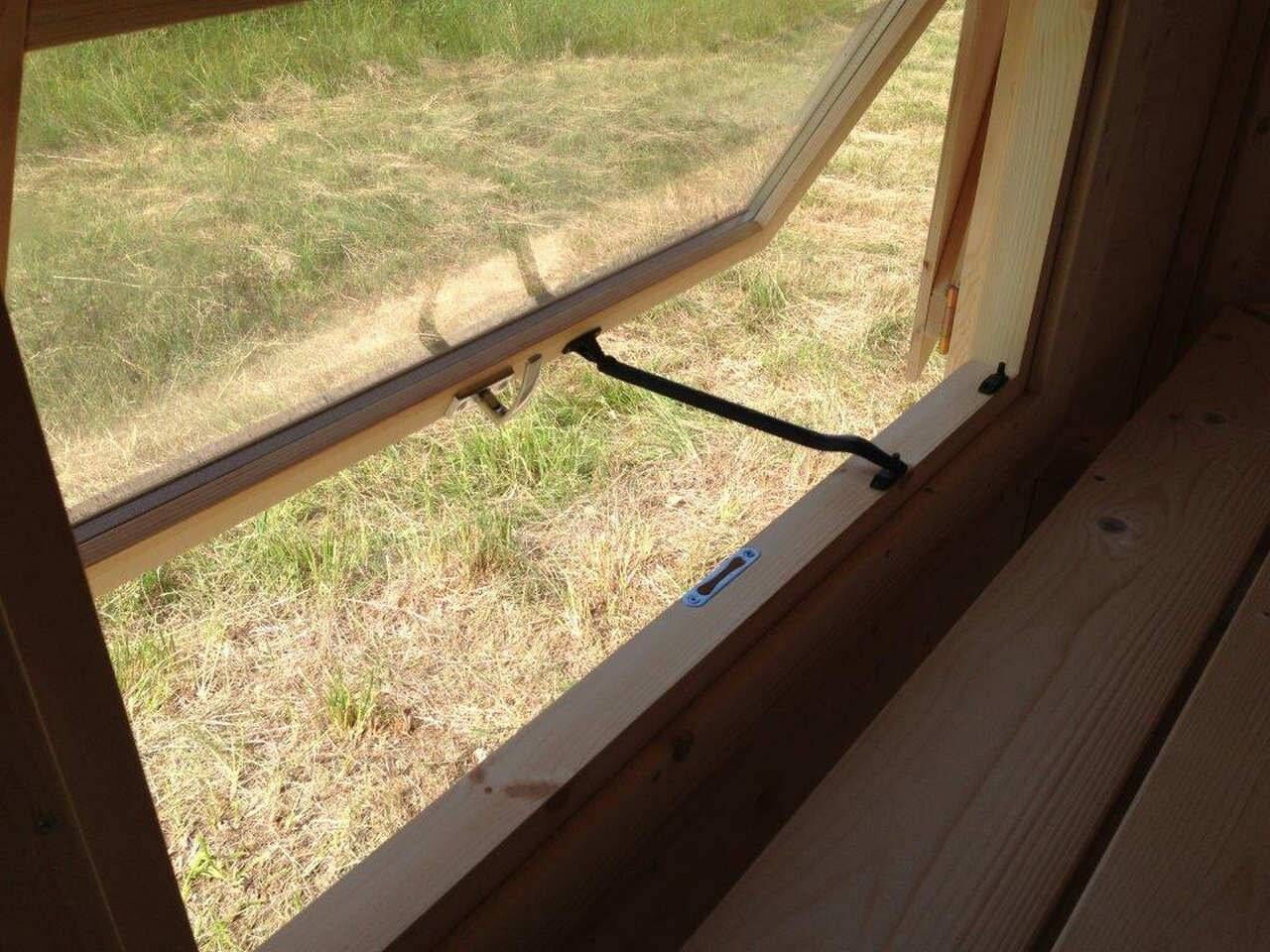 Grillkota Fenster zum öffnen