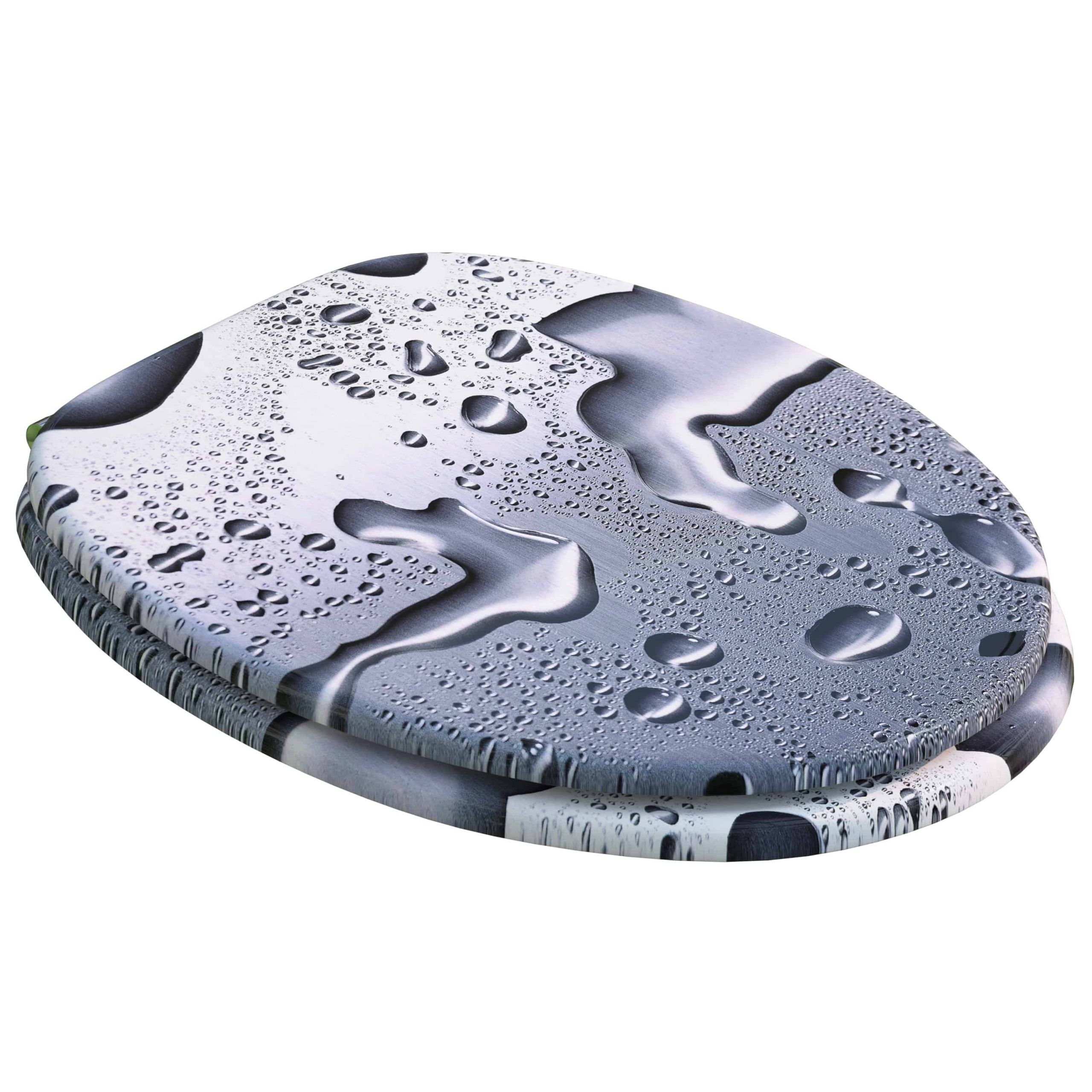 Toilettensitz Waterdrops mit Absenkautomatik