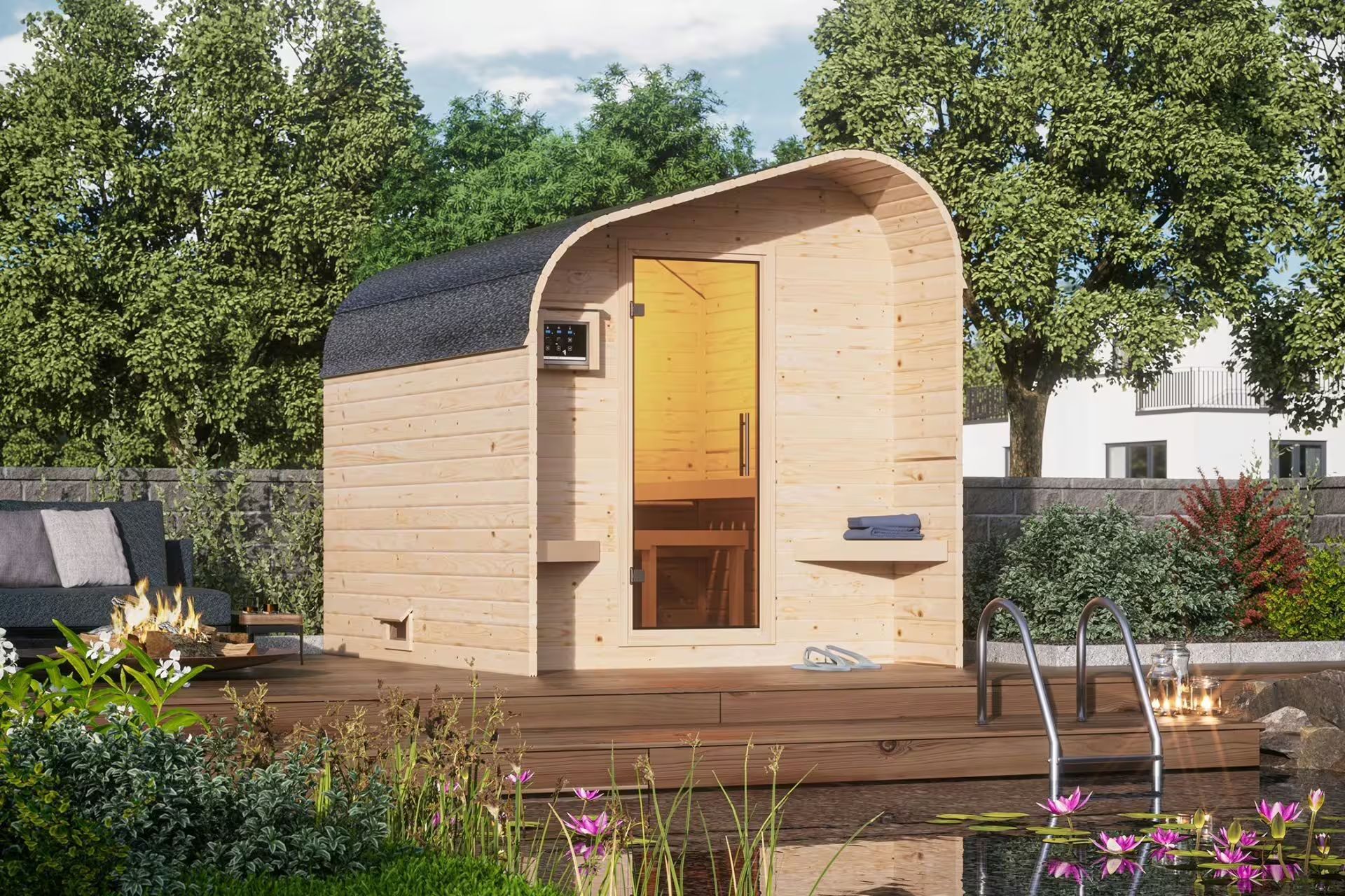 Fasshaus 2 Asymmetrisch