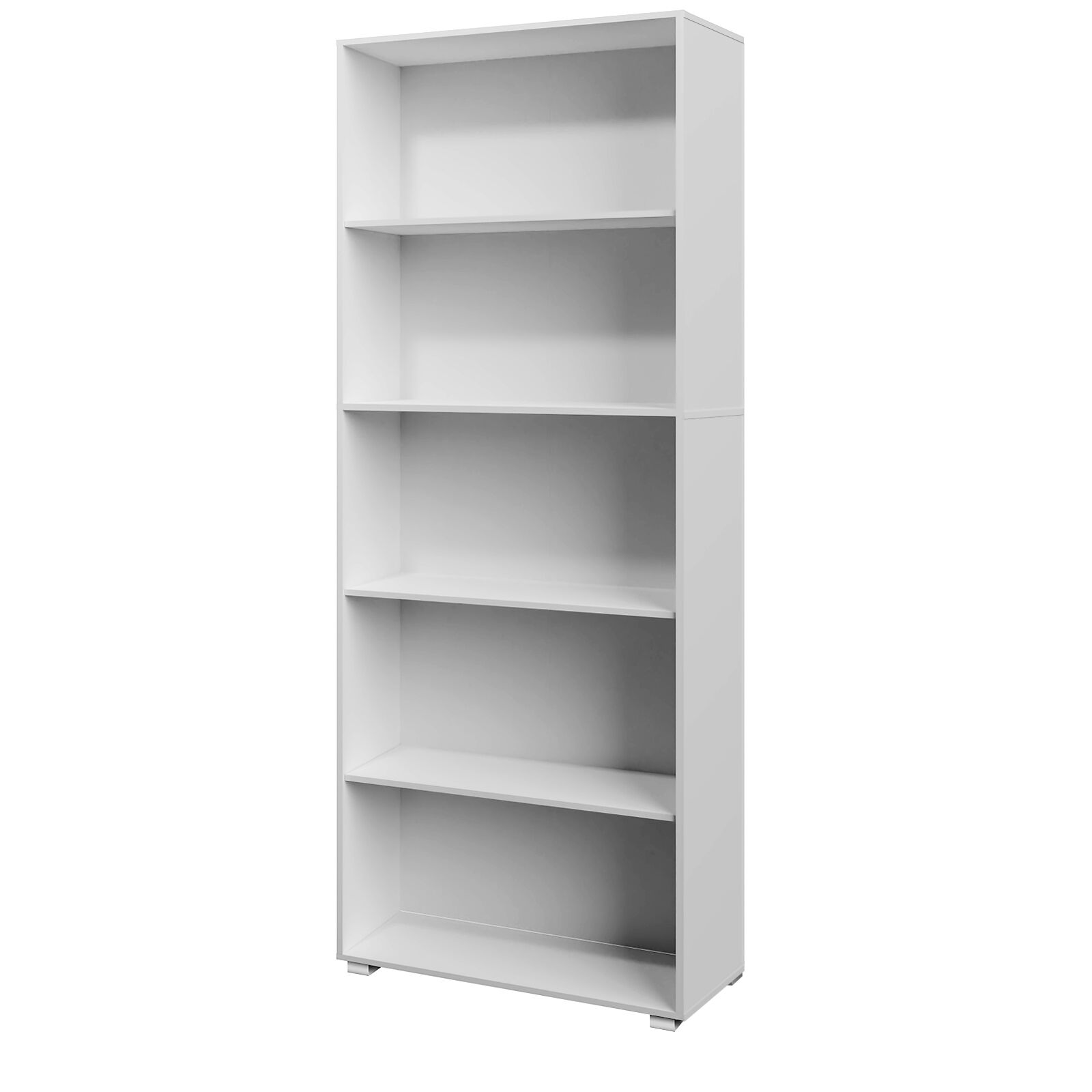 Bücherregal Vela Weiß 5 Fächer