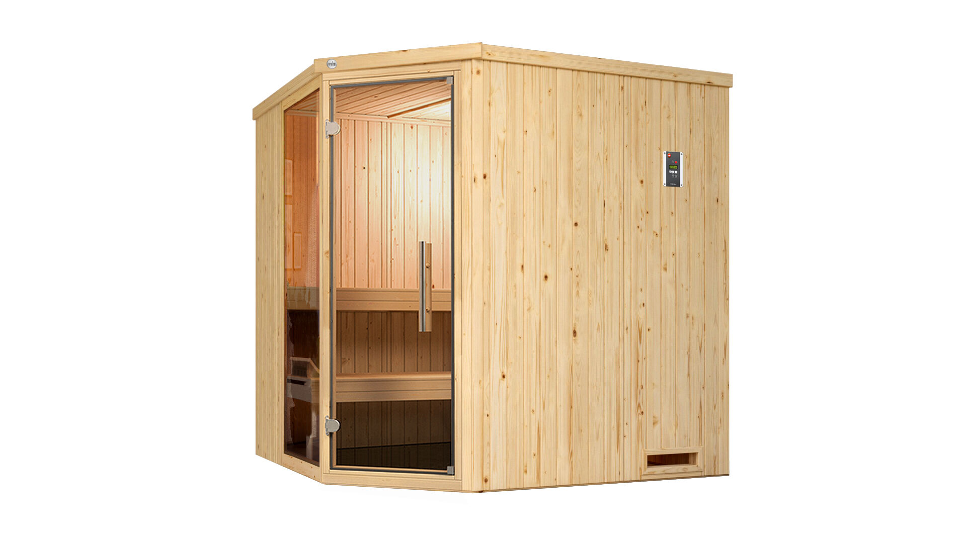 weka Elementsauna VARBERG 2F, ohne Ofen, ohne Beleuchtung