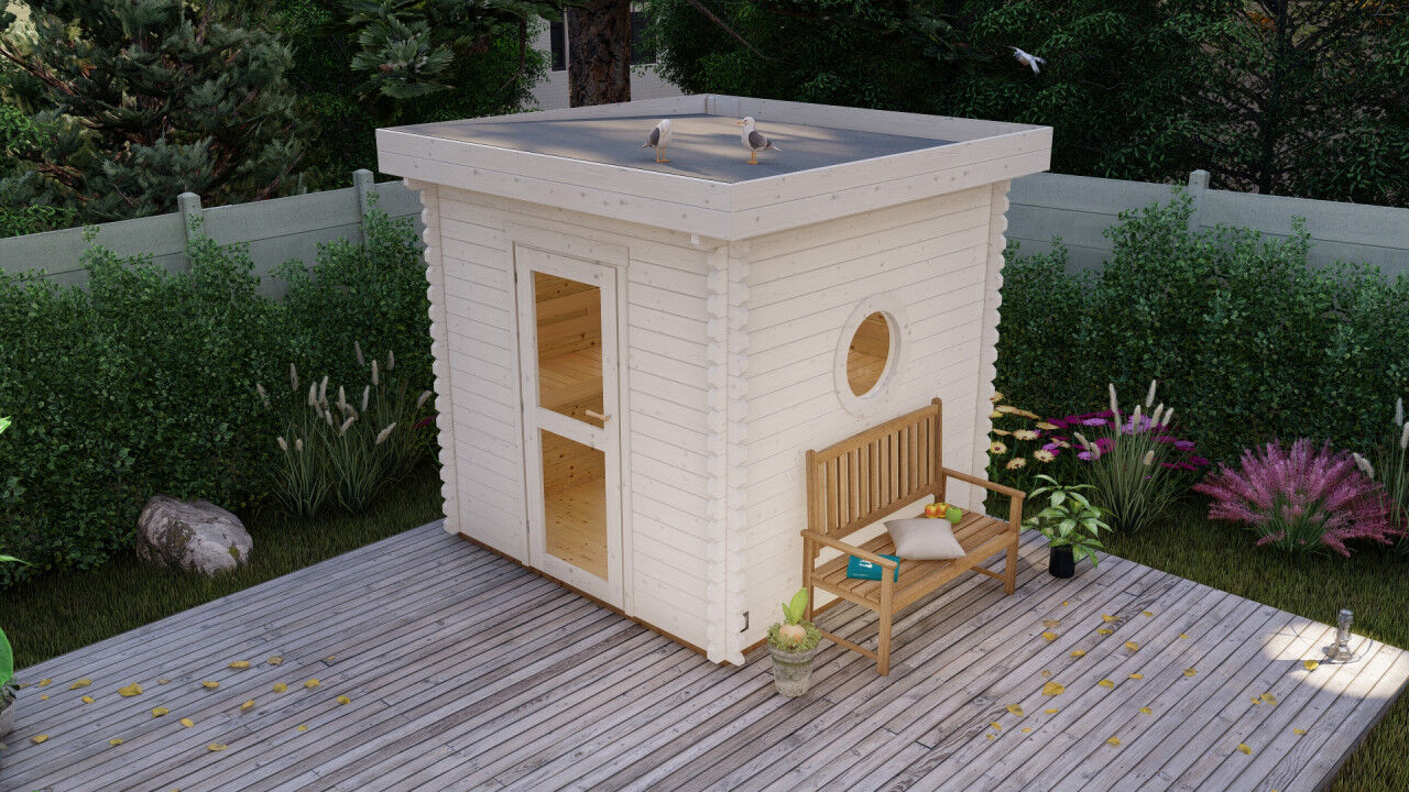 Saunahaus Gartensauna Trontheim 2