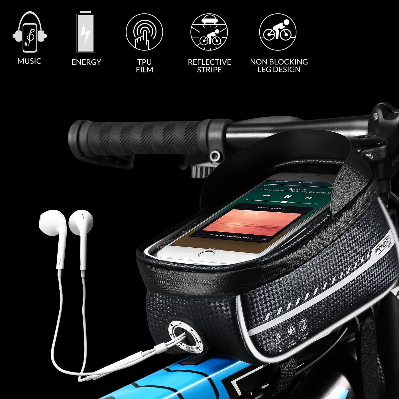 Fahrradtasche Titan 20x11,5x11cm