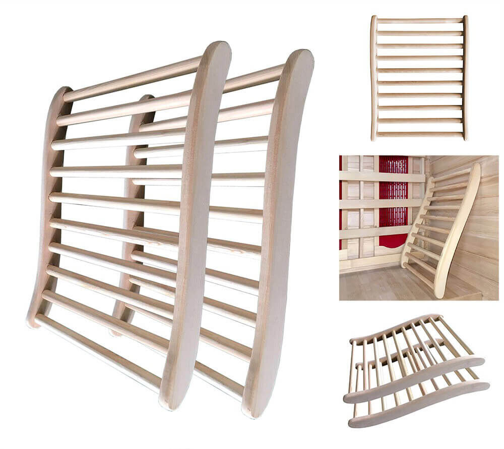 Sauna Rückenlehne VITA - 2 Stück