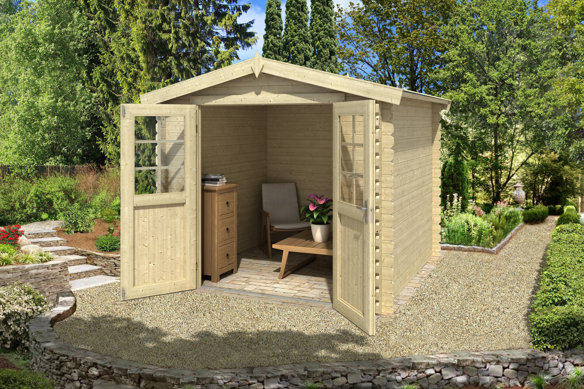 Lasita Maja Gartenhaus Ingo 230