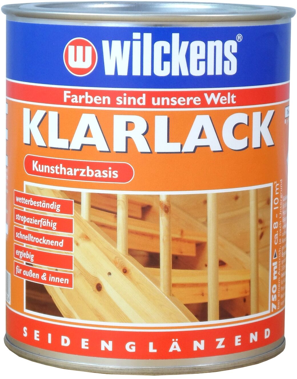 Wilckens Klarlack seidenglänzend 0.75l