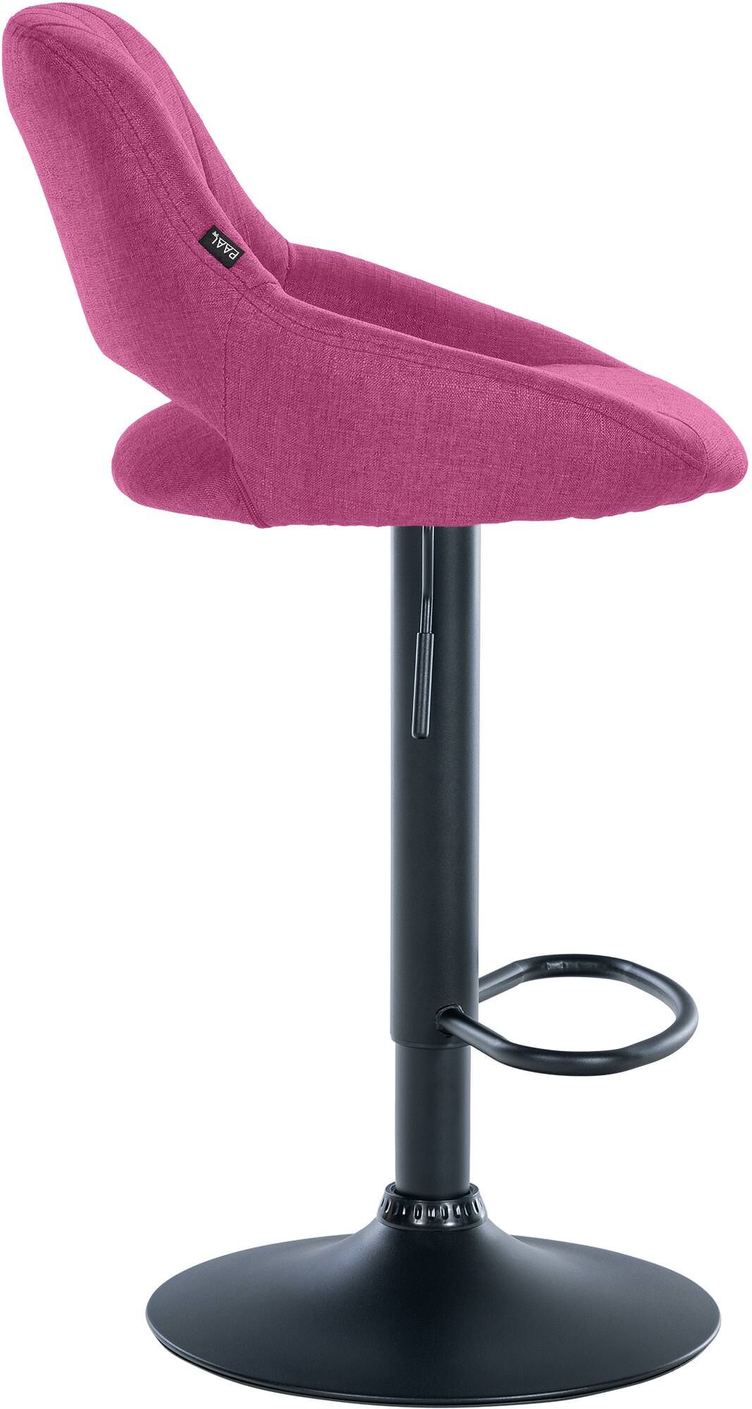 2er Set Barhocker Milet Stoff B, lila