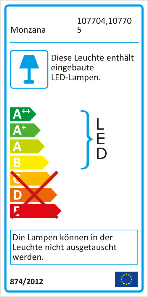 LED Tischlampe Cataleya