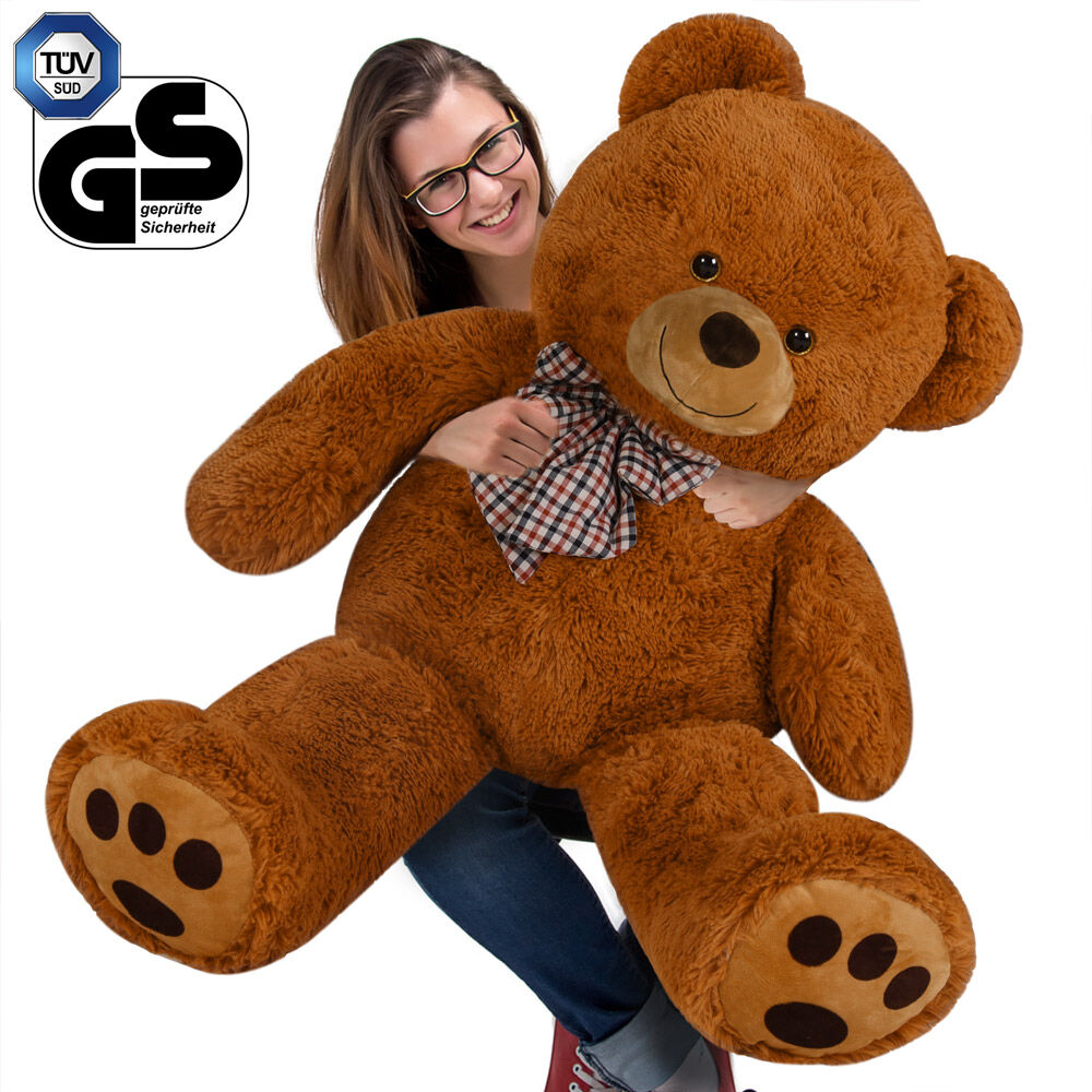 Plüschtier Teddybär XL Braun 100cm