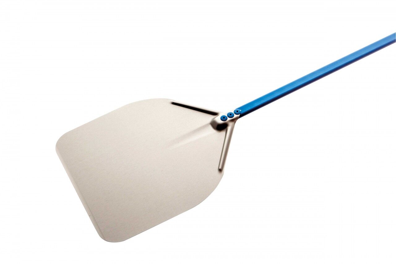 Pizzaschaufel Azzurra Alu rechteckig 33x33cm