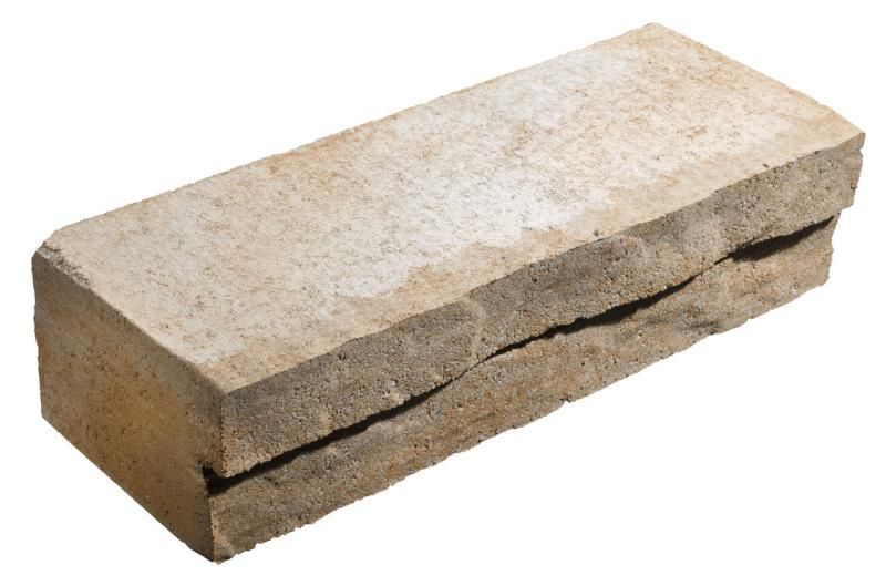 Mauerstein Cremona Landhausmauer, Mischformat, Sahara-Weiß Melange